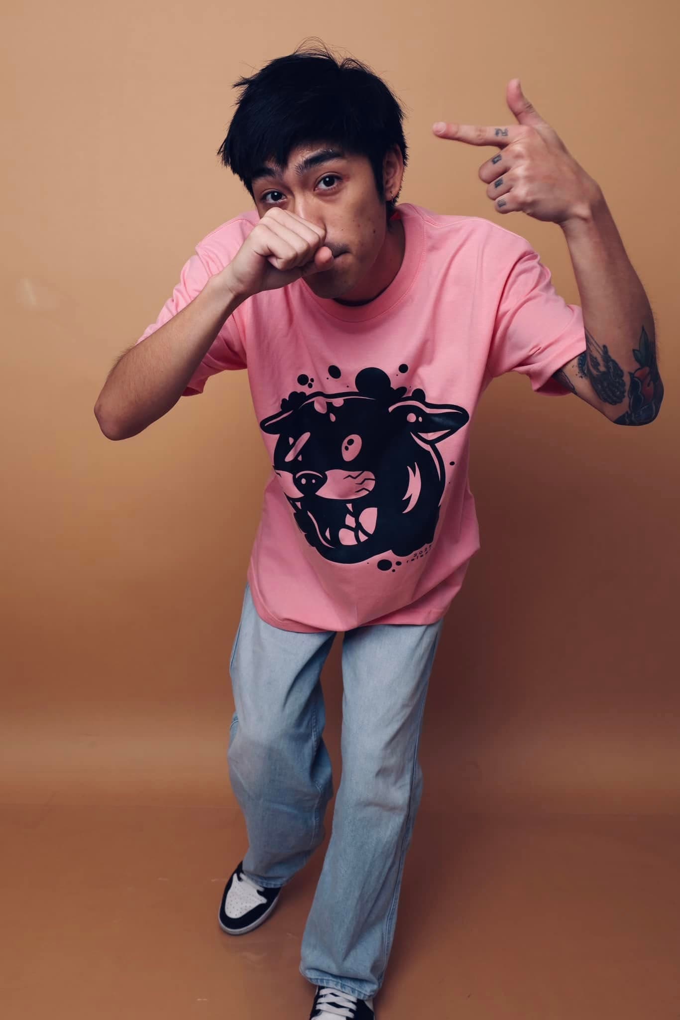 Mascot Tee — Pink